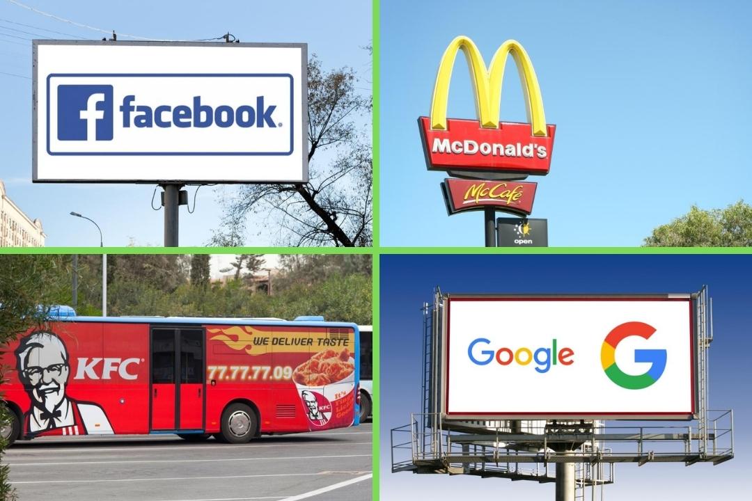 Outdoor-ads-of-facebook-google-mcdonalds-and-kfc-outdoor-advertising-agency