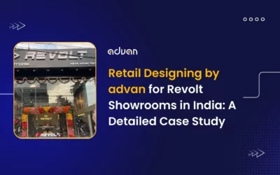 Retail Designing by advan for Revolt Showrooms in India: A Detailed Case Study