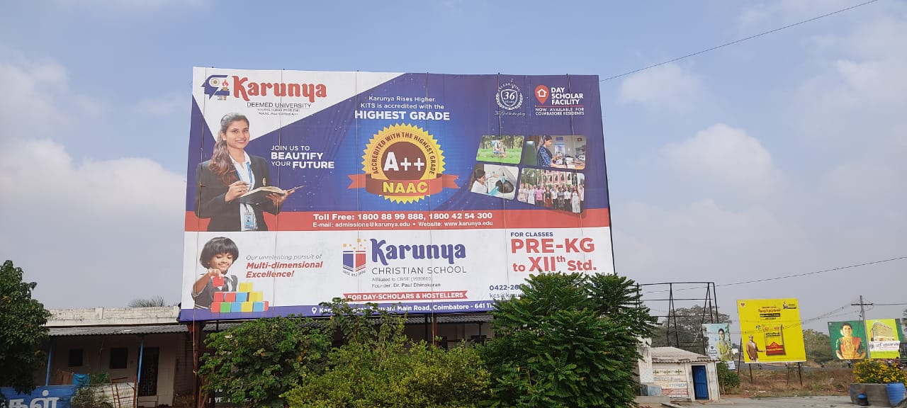 a-picture-depicting-ad-vantage-integrated-marketing’s-OUTDOOR-HOARDINGS-service-for-karunya