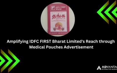 Amplifying IDFC FIRST Bharat Limited’s Reach through Medical Pouches Advertisement