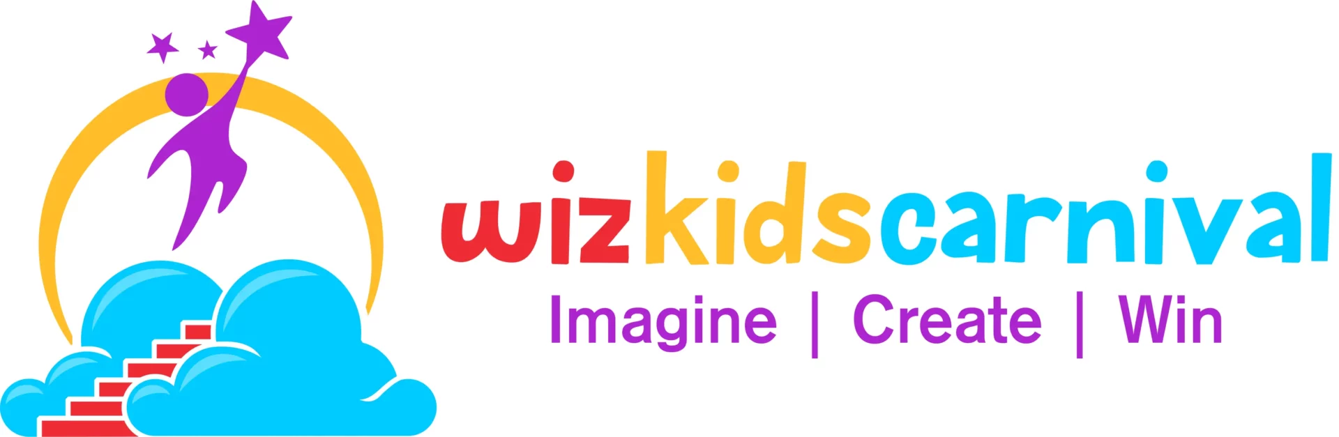 a logo of wizkidscarnival - advan by AIM a logo of wizkidscarnival - advan by AIM