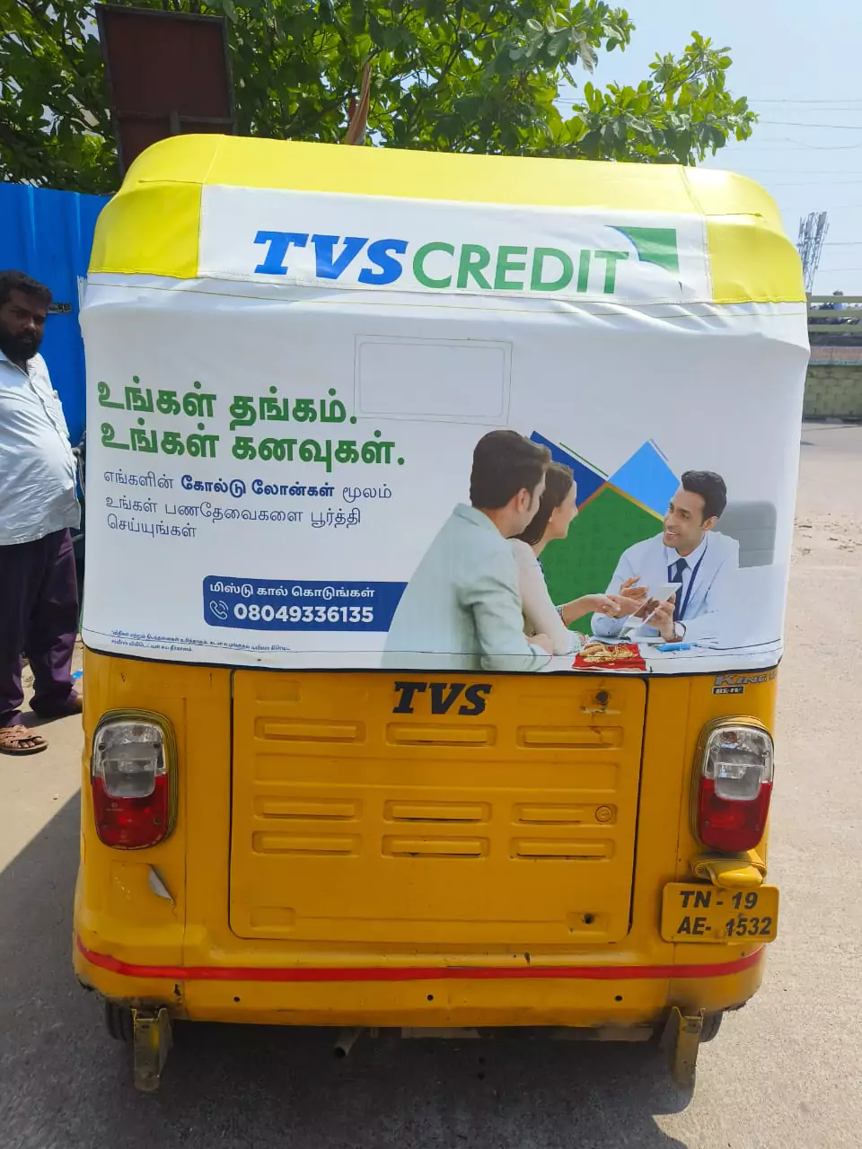 auto rikshaw branding - advan auto-rikshaw-branding