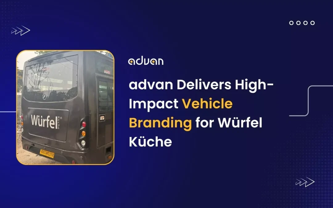 advan Delivers High-Impact Vehicle Branding for Würfel Küche