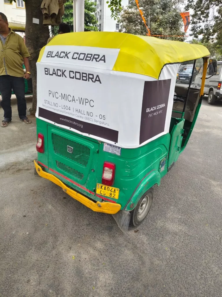 auto hood branding for black conra 2